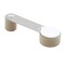 Prime-Line Door Stop w/ Door Retainer on Pivoting Arm, Tan, w/Adhesive Back, For 1-3/4 in. Thick Door 1 Set U 101116 - alternate 4